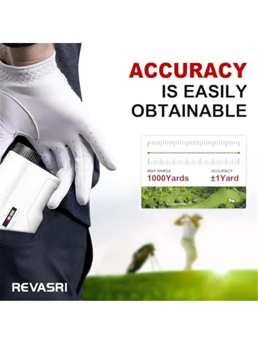 New Golf Rangefinder with Slope and Pin Lock Vibration, External Slope